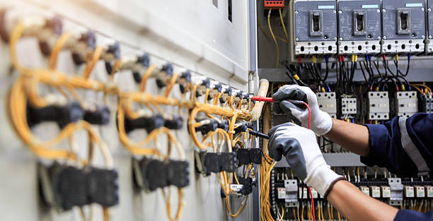 Professional Electrician technician working in Christmas, FL